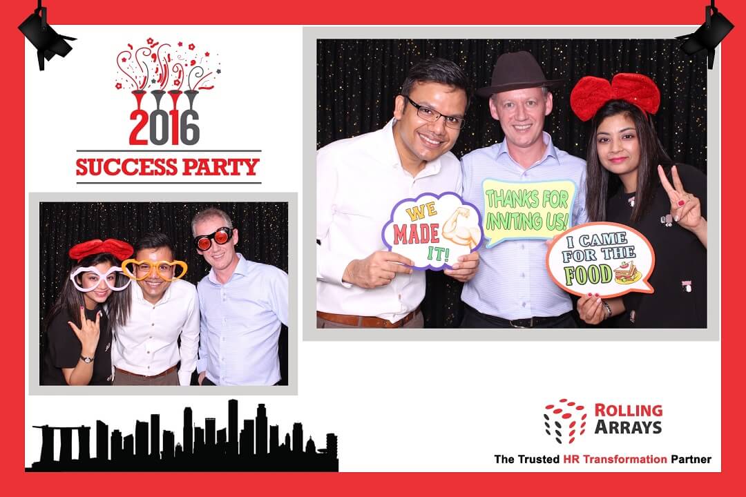 Rolling Arrays HR Transformation Partner Success Party 2016